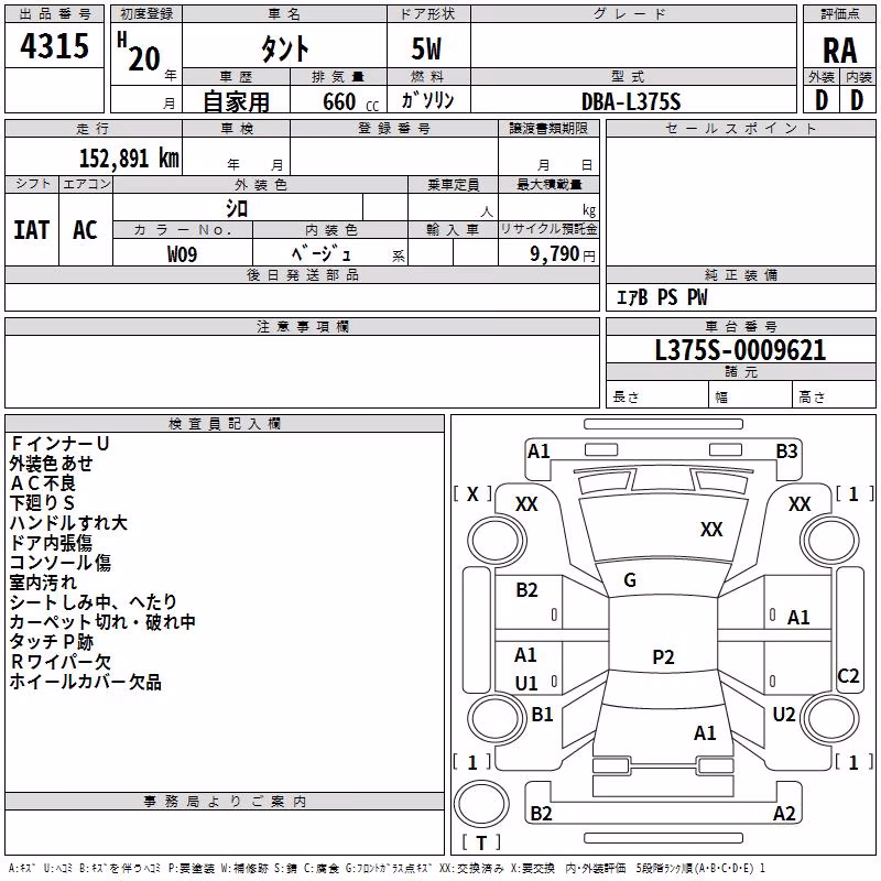 DAIHATSU TANTO