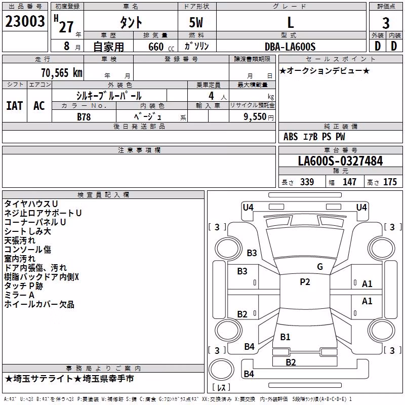 DAIHATSU TANTO