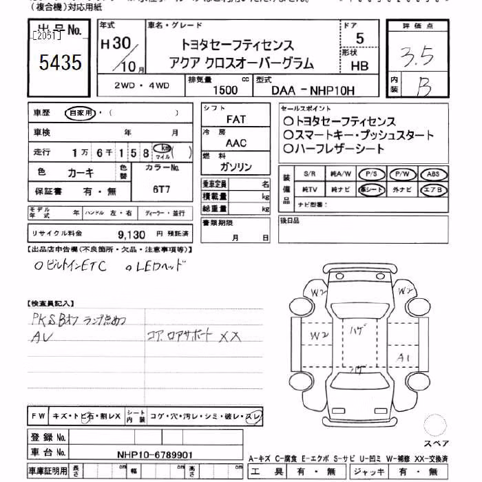 TOYOTA AQUA