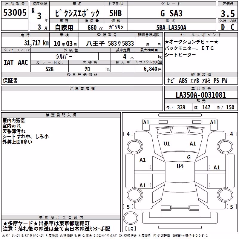 TOYOTA PIXIS EPOCH