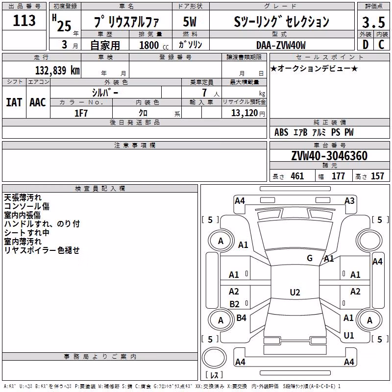 TOYOTA PRIUS ALPHA