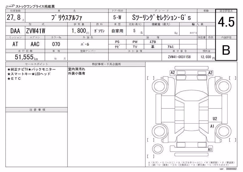 TOYOTA PRIUS ALPHA