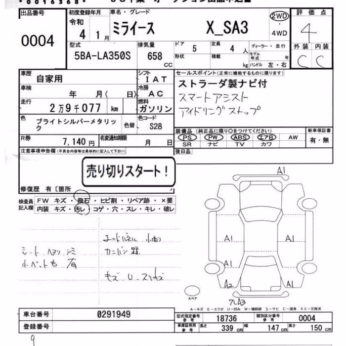 DAIHATSU MIRA E:S