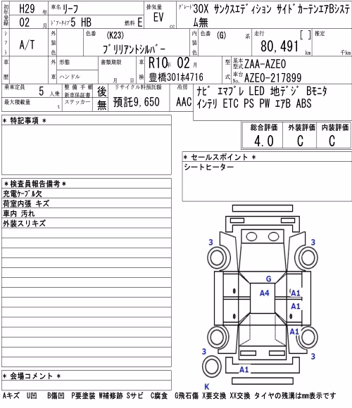 NISSAN LEAF