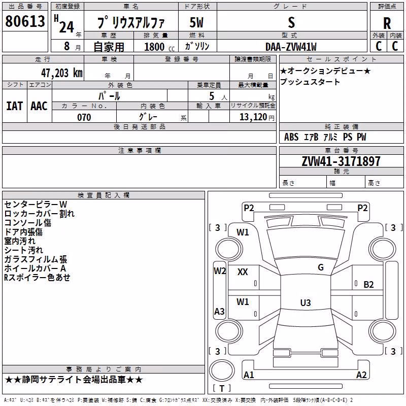 TOYOTA PRIUS ALPHA