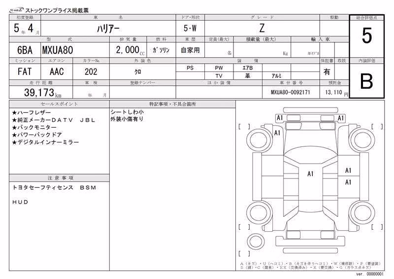 TOYOTA HARRIER