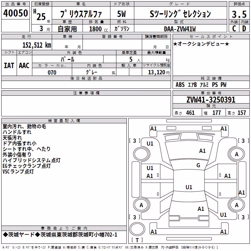 TOYOTA PRIUS ALPHA