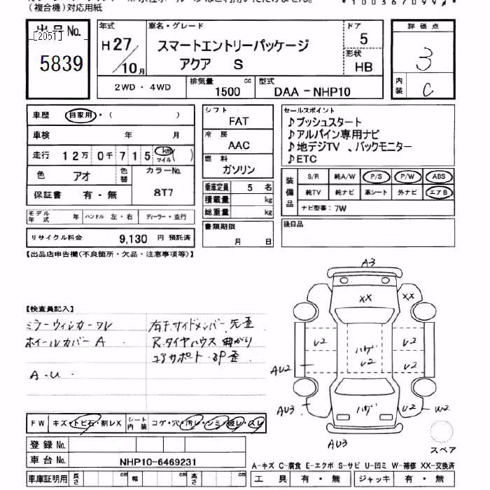 TOYOTA AQUA