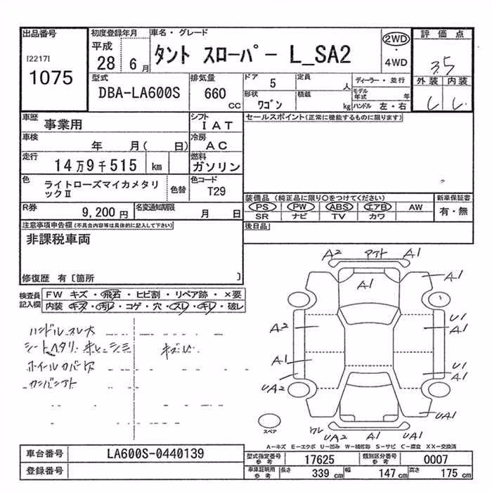 DAIHATSU TANTO