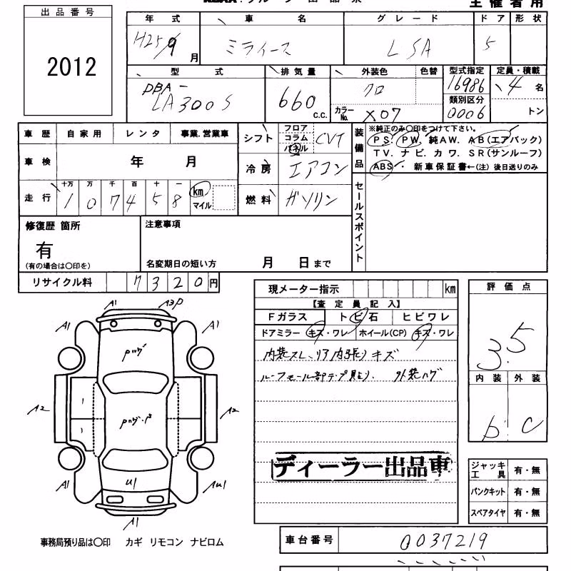 DAIHATSU MIRA E:S