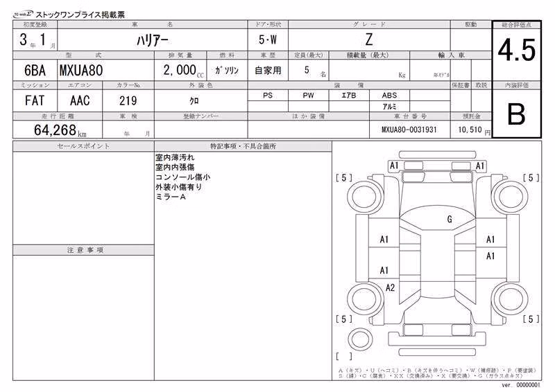 TOYOTA HARRIER