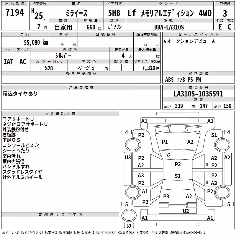 DAIHATSU MIRA E:S