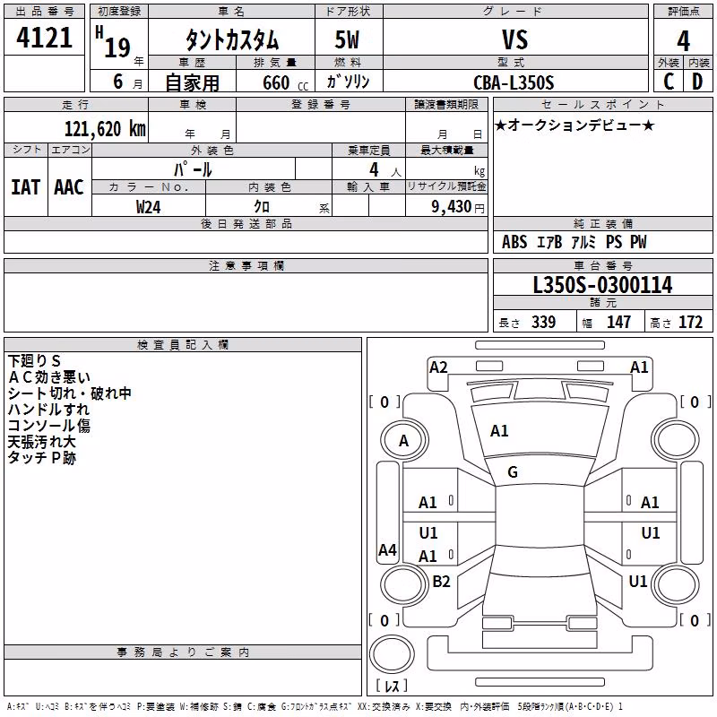 DAIHATSU TANTO