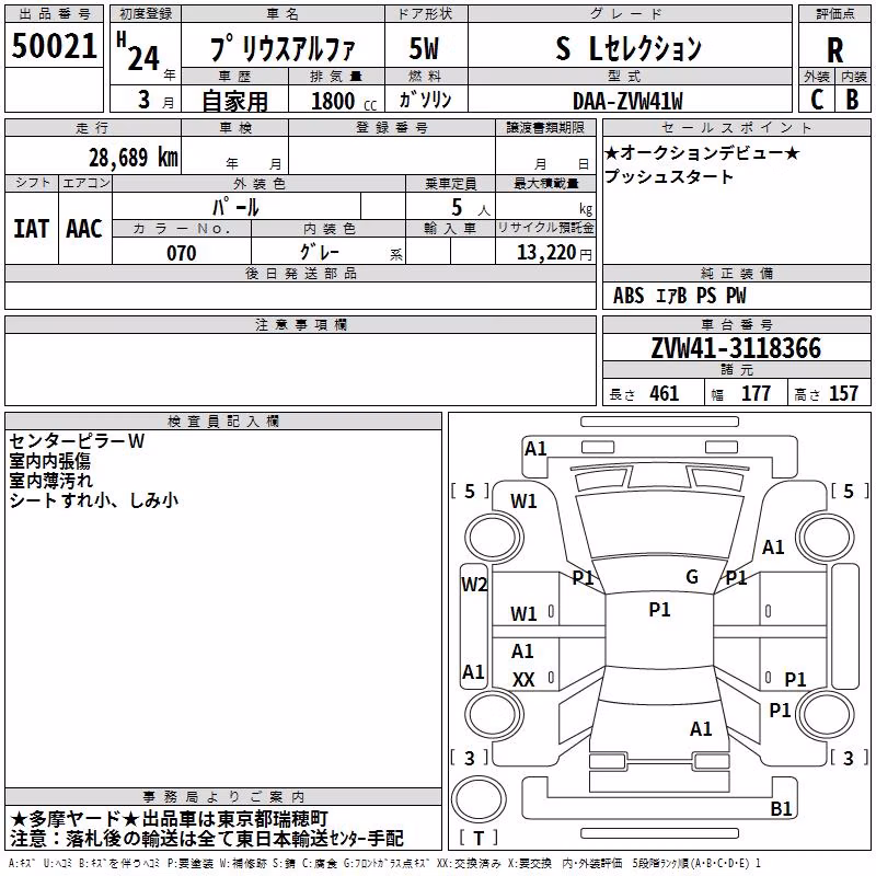 TOYOTA PRIUS ALPHA