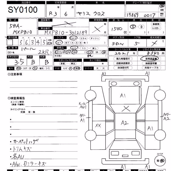 TOYOTA YARIS CROSS
