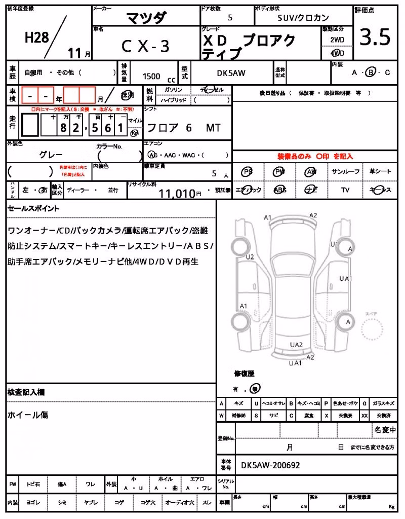 MAZDA CX-3