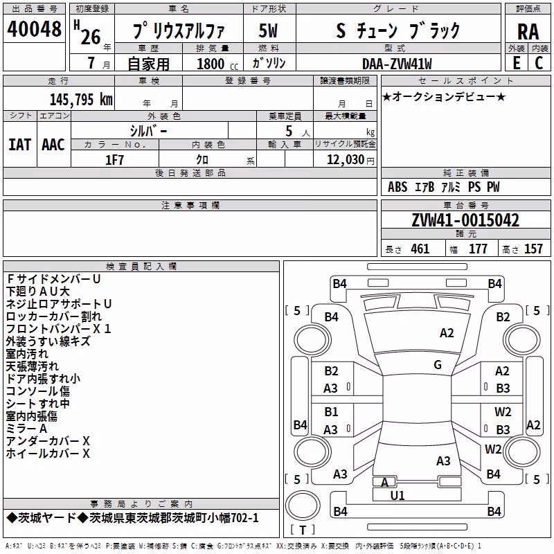 TOYOTA PRIUS ALPHA