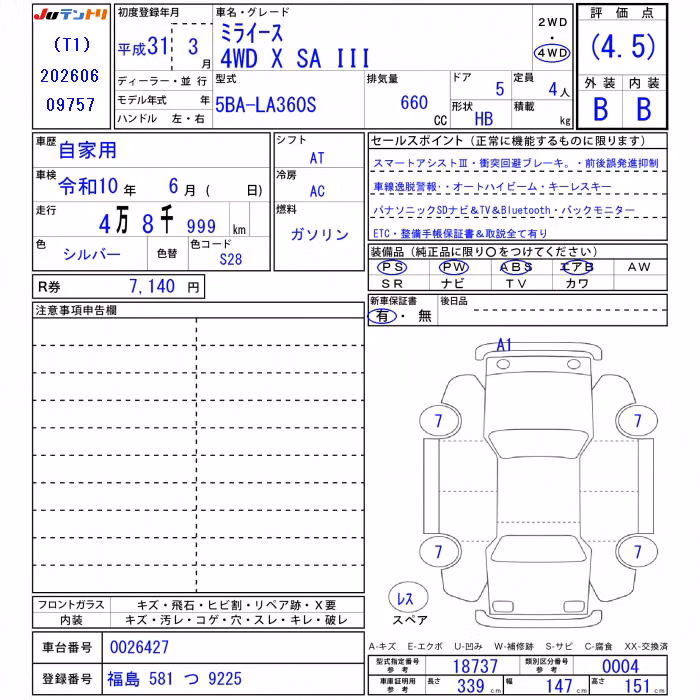 DAIHATSU MIRA E:S