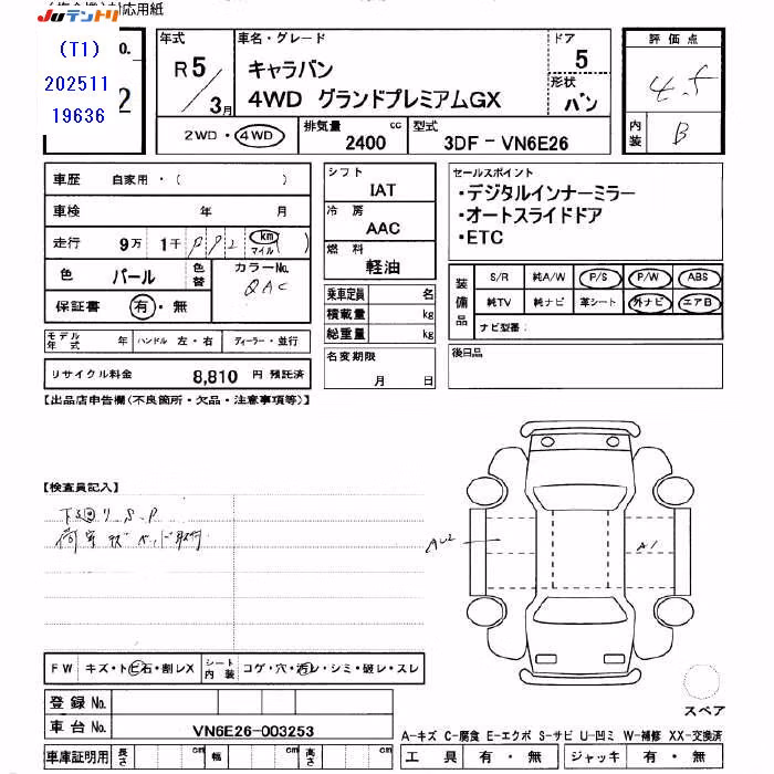 NISSAN CARAVAN