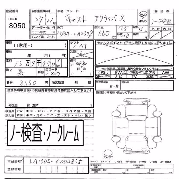 DAIHATSU CAST