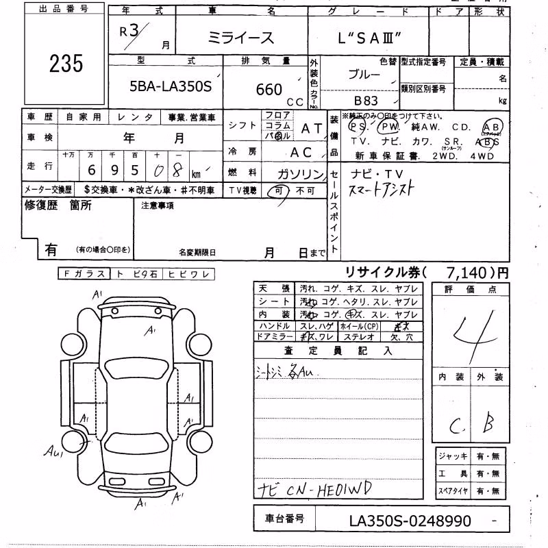 DAIHATSU MIRA E:S