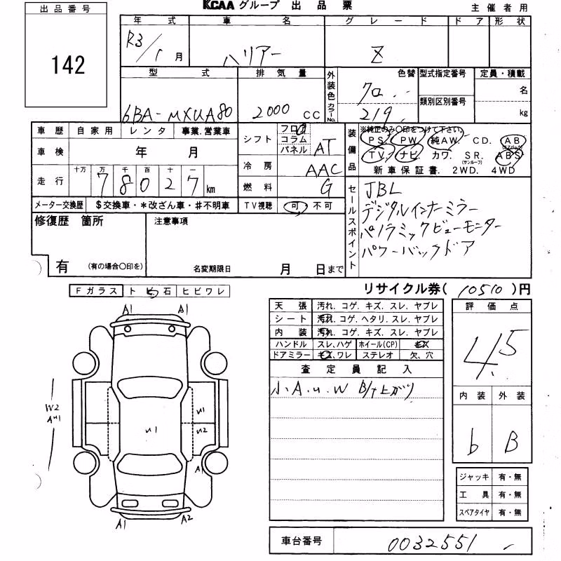 TOYOTA HARRIER