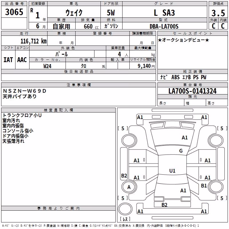 DAIHATSU WAKE