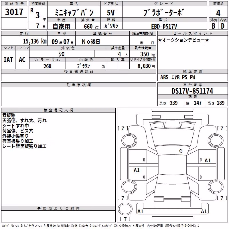 MITSUBISHI MINICAB