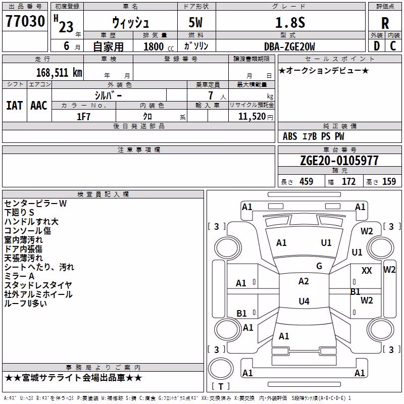 TOYOTA WISH