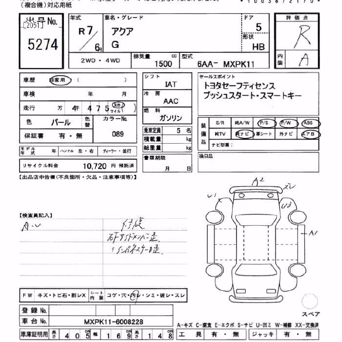 TOYOTA AQUA