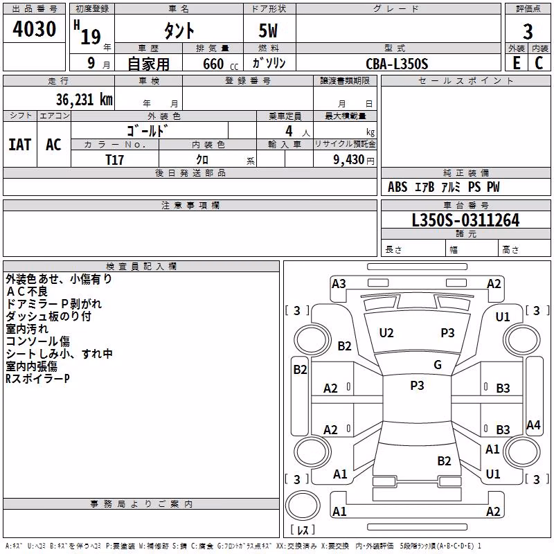 DAIHATSU TANTO