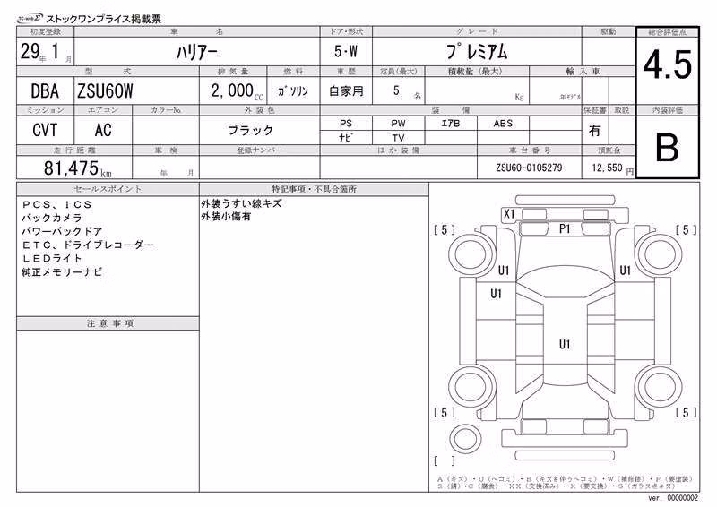 TOYOTA HARRIER
