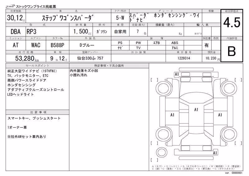 HONDA STEPWGN