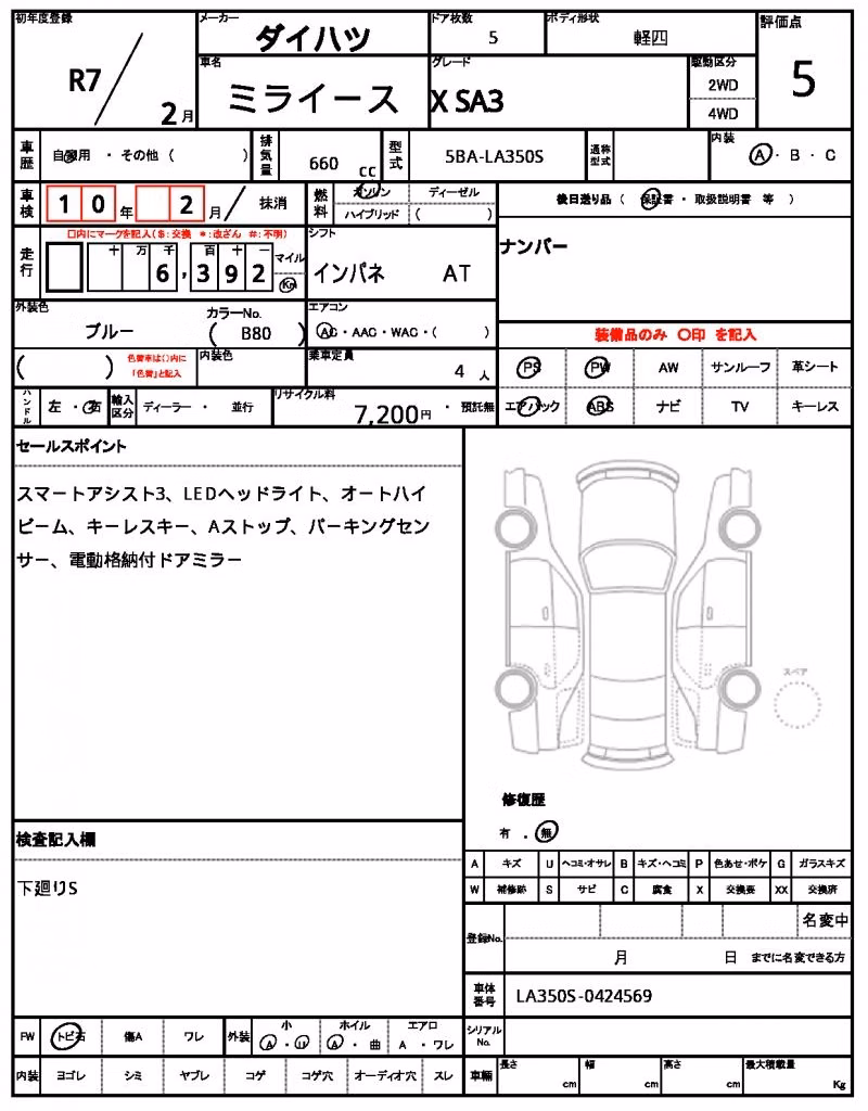 DAIHATSU MIRA E:S