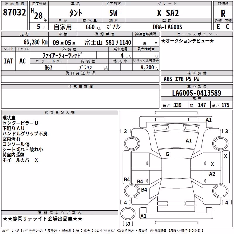 DAIHATSU TANTO