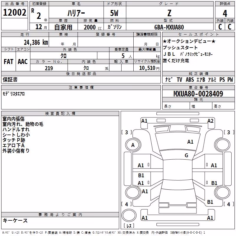 TOYOTA HARRIER