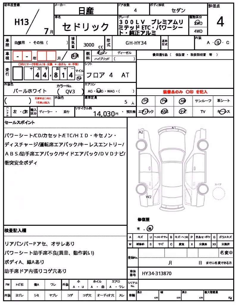 NISSAN CEDRIC