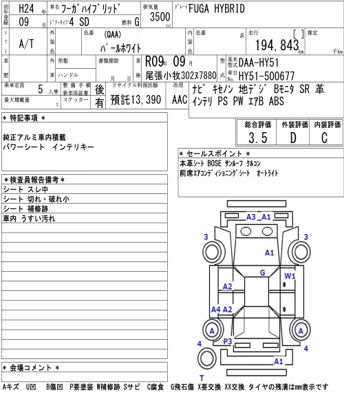 NISSAN FUGA