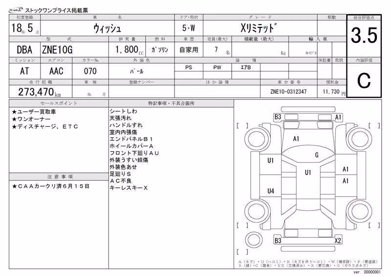 TOYOTA WISH