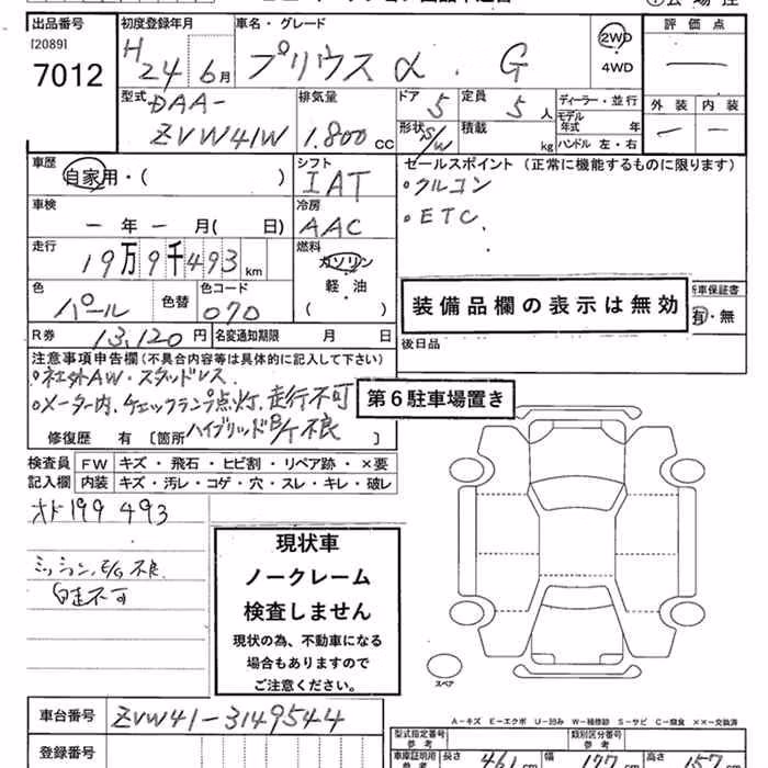 TOYOTA PRIUS ALPHA