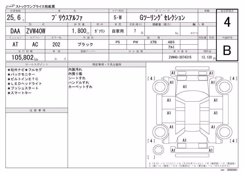 TOYOTA PRIUS ALPHA