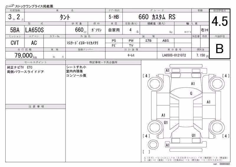 DAIHATSU TANTO