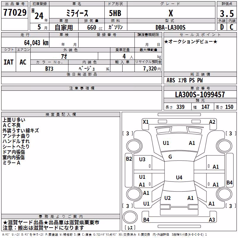 DAIHATSU MIRA E:S