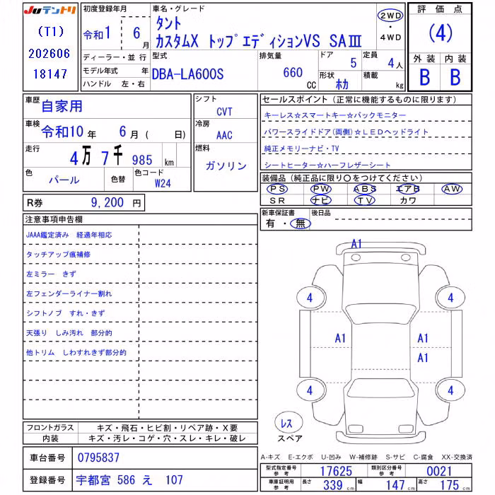 DAIHATSU TANTO