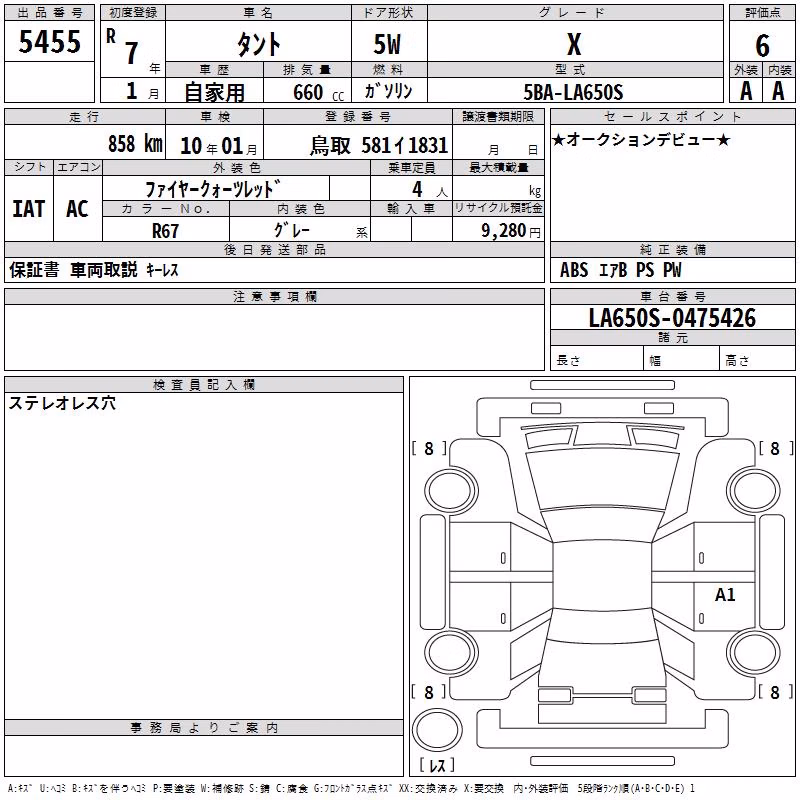 DAIHATSU TANTO