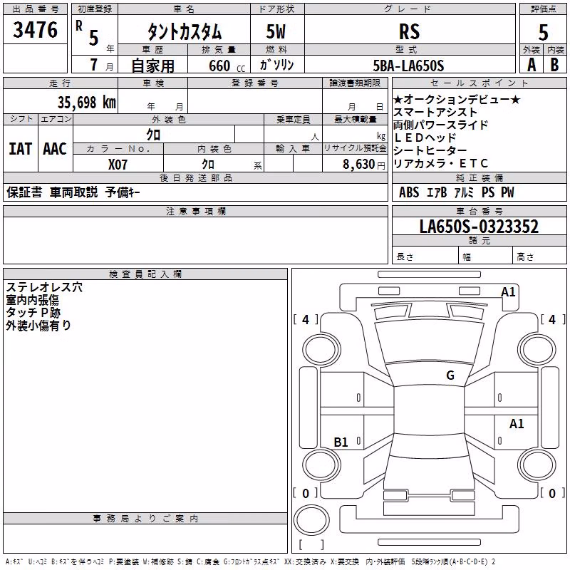 DAIHATSU TANTO