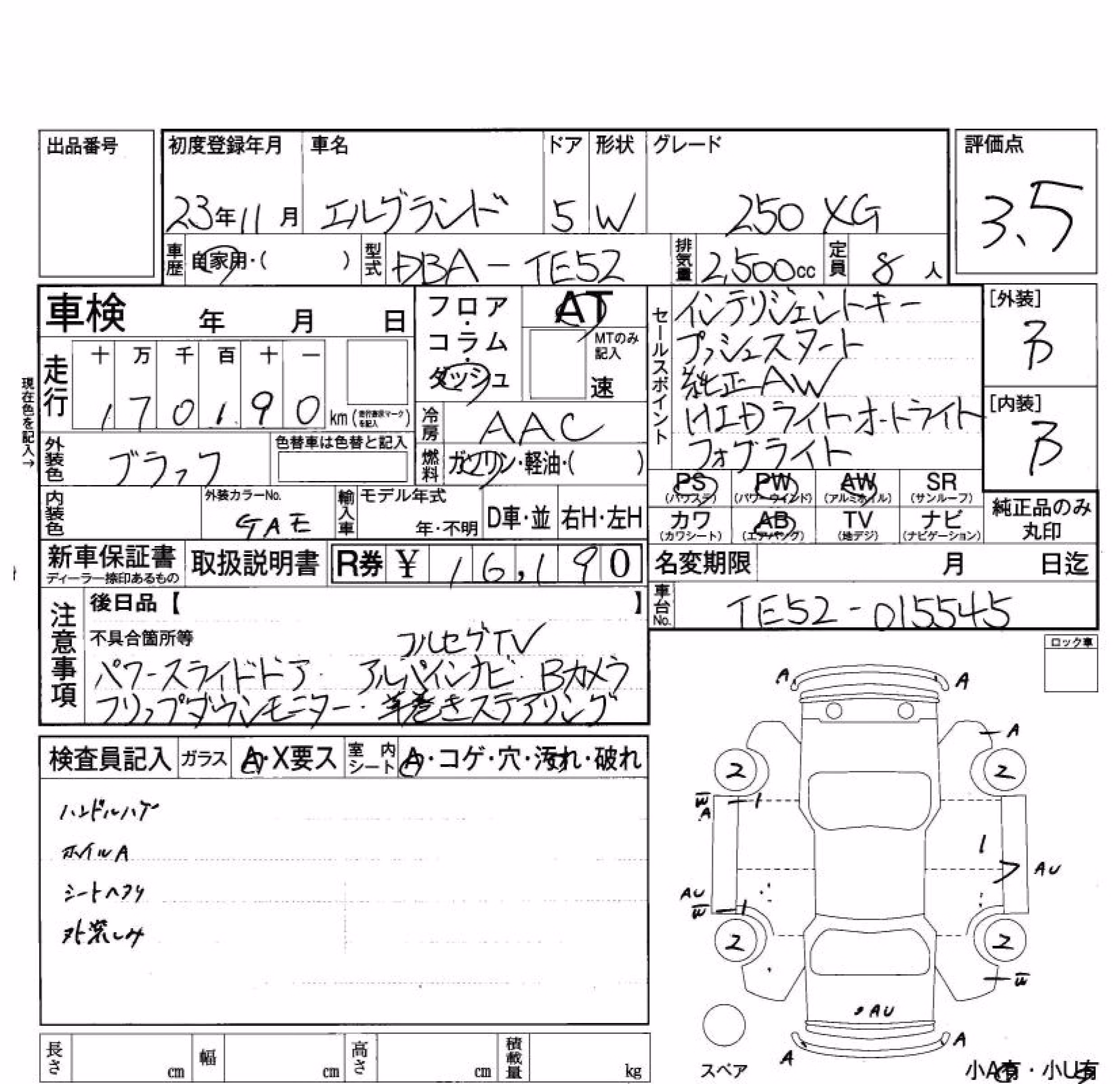 NISSAN ELGRAND