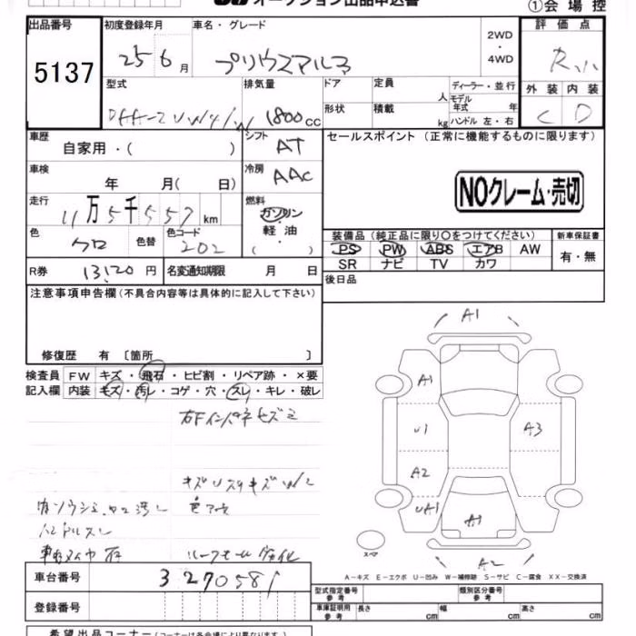 TOYOTA PRIUS ALPHA