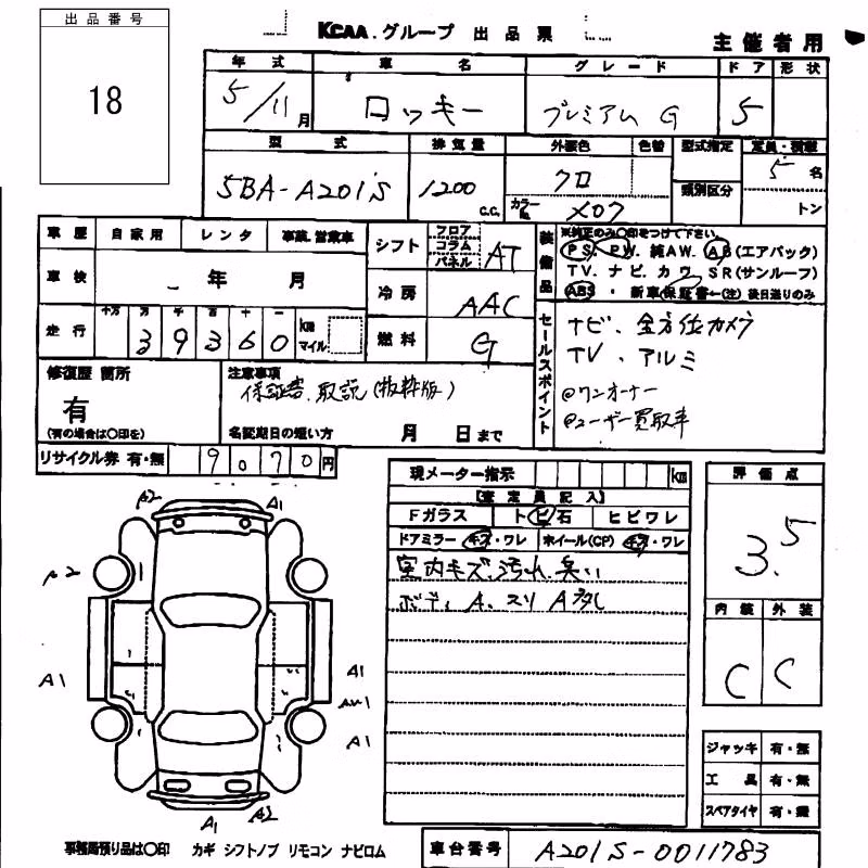 DAIHATSU ROCKY