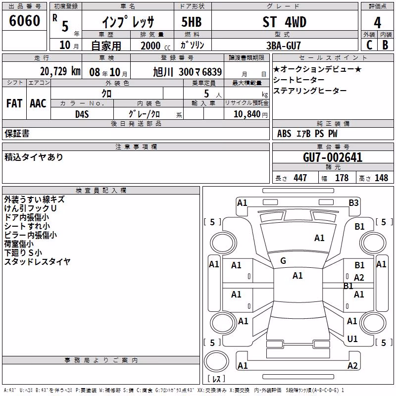 SUBARU IMPREZA